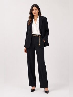 LAFAYETTE 148 NEW YORK Finesse Crepe Blazer Size 14